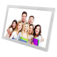 Cadre Photo Numérique 17 Pouces Lecteur Multimédia 1080P LED Vidéo USB SD MS MMC Blanc - www.yonis-shop.com