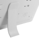 Cadre Photo Numérique 17 Pouces Lecteur Multimédia 1080P LED Vidéo USB SD MS MMC Blanc - www.yonis-shop.com
