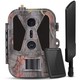 Caméra de Chasse 4G 4K Double Objectif Batterie 8000mAh Vision en Direct Live Infrarouge Invisible 940nm Détection 0,2s Étanc...