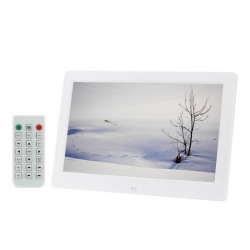 Cadre Photo Numérique 12 Pouces Ciciglow - 32 Go - HD 1280x800 - Wi-Fi, Bluetooth, Carplay - Idéal Cadeau