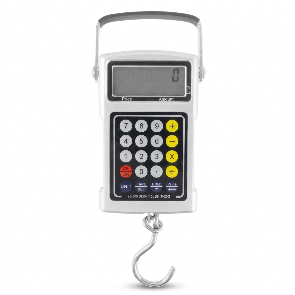 Pèse Bagage Multifonctions 7 En 1 Peson Digital LCD 50Kg Précision 20