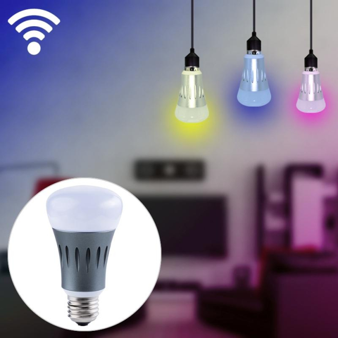 Ampoule Connectée Google Home Alexa LED 7 W Android iOS Lampe Multicolore RGB Wifi - www.yonis-shop.com