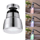 Embout Lumineux Robinet Douchette LED RGB Capteur Température Éclairage Automatique Argent - www.yonis-shop.com