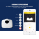 Mini Robot Android iOS Wifi Camera IP HD 720p 4400 mAh Jouet Interactif Microphone Blanc - www.yonis-shop.com