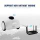 Mini Robot Android iOS Wifi Camera IP HD 720p 4400 mAh Jouet Interactif Microphone Blanc - www.yonis-shop.com