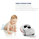 Mini Robot Android iOS Wifi Camera IP HD 720p 4400 mAh Jouet Interactif Microphone Blanc - www.yonis-shop.com