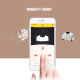 Mini Robot Android iOS Wifi Camera IP HD 720p 4400 mAh Jouet Interactif Microphone Blanc - www.yonis-shop.com