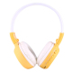 Casque Sans Fil MP3 Audio Stéréo Écran LCD Lecteur Carte Micro SD Fonction Radio FM vert