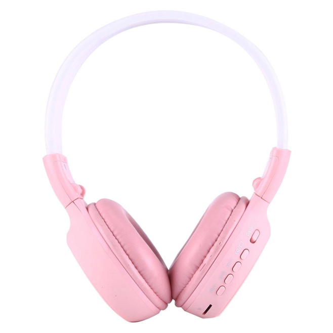 Casque Sans Fil MP3 Audio Stéréo Écran LCD Lecteur Carte Micro SD Fonction Radio FM jaune - www.yonis-shop.com