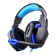 Casque Gamer PC Ordinateur USB 7.1 Surround Vibration Avec Micro Noir Et Bleu - www.yonis-shop.com
