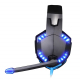 Casque Gamer PC Ordinateur USB 7.1 Surround Vibration Avec Micro Noir Et Bleu - www.yonis-shop.com