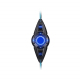 Casque Gamer PC Ordinateur USB 7.1 Surround Vibration Avec Micro Noir Et Bleu - www.yonis-shop.com