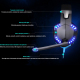 Casque Gamer PC Ordinateur USB 7.1 Surround Vibration Avec Micro Noir Et Bleu - www.yonis-shop.com