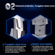 Casque Gamer PC Ordinateur USB 7.1 Surround Vibration Avec Micro Noir Et Bleu - www.yonis-shop.com
