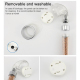 Pommeau Douche Lumineux LED RGB Automatique Capteur Température Filtre Ions Négatifs Rond - www.yonis-shop.com