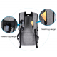 Sac à Dos Ordinateur Portable 15,6 pouces Verrou Antivol Chargement USB Externe Prise Casque Gris - www.yonis-shop.com