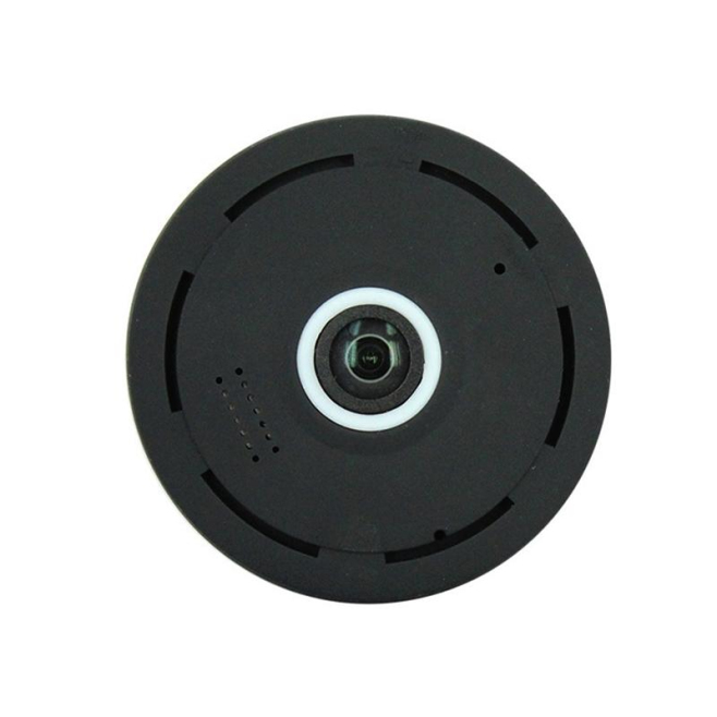 Caméra IP 360 Degrés 960p Appareil Photo Panoramique Suivi Temps Réel APP Vision Nocturne 10m Noir Blanc - www.yonis-shop.com
