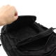 Sac À Dos Tactique Style Militaire Ordinateur Portable 14 Pouces Imperméable Nylon Ajustables Oxford Noir - www.yonis-shop.com