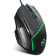 Souris Gamer PC Optique Jeu Gaming USB 3800 dpi Ordinateur LED Colorée 6 Boutons Noir - www.yonis-shop.com