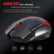 Souris Gamer PC Optique Jeu Gaming USB 3800 dpi Ordinateur LED Colorée 6 Boutons Noir - www.yonis-shop.com