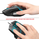 Souris Gamer PC Optique Jeu Gaming USB 3800 dpi Ordinateur LED Colorée 6 Boutons Noir - www.yonis-shop.com
