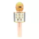 Microphone Android iOS Karaoké Bluetooth Fréquence 10 kHz Puissance 5W Enregistreur Or Rose - www.yonis-shop.com