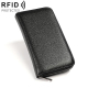 Porte-Carte Protection Magnétique RFID Portefeuille Antimagnétique Cuir Véritable Passeport Clés Voiture Noir - www.yonis-sho...