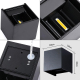 Applique Murale LED Lumière de Mur En Aluminium Puissance 6 W 85-265 V Dimmable Noir Lumière blanche - www.yonis-shop.com