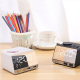 Réveil Enceinte Bluetooth Radio Haut-Parleur Double USB Carte Micro SD FM AUX Blanc - www.yonis-shop.com