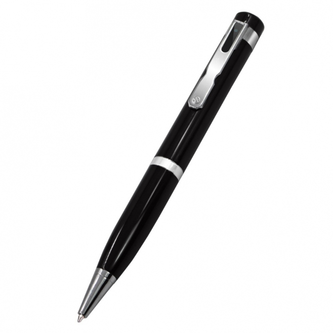 Stylo Espion Caméra Full HD 1080p Appareil Photo Enregistrement Sonore Micro SD Noir