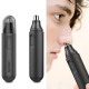 Tondeuse à nez Électrique Hommes Femmes Rasoir Rotation 360 Degrés Oreilles Sourcils Haute Vitesse ABS Noir - www.yonis-shop.com