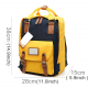 Sac à Dos Voyage Cartable Ecole Etudiant Ville 38 * 28 * 15cm Bleu Foncé Jaune - www.yonis-shop.com