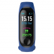 Bracelet Connecté Android iOS Montre Cardio Écran 0.96 Pouce Bluetooth Étanche IP67 Bleu - www.yonis-shop.com