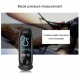 Bracelet Connecté Android iOS Montre Cardio Écran 0.96 Pouce Bluetooth Étanche IP67 Rouge - www.yonis-shop.com