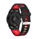 Montre Connectée iOS Android Bracelet Connecté Cardio Étanche IPS 1.3 Pouce Bluetooth Rouge - www.yonis-shop.com