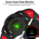 Montre Connectée iOS Android Bracelet Connecté Cardio Étanche IPS 1.3 Pouce Bluetooth Vert - www.yonis-shop.com