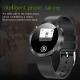 Montre Connectée iPhone Android Bracelet Sport Étanche Écran 1.22 Pouces Bluetooth Noir - www.yonis-shop.com