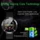 Montre Connectée iPhone Android Bracelet Sport Étanche Écran 1.22 Pouces Bluetooth Noir - www.yonis-shop.com