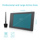 Tablette Graphique Windows Mac OS Sans Fil USB 2.4G Dessin 5080 LPI 8192 Niveau de Pression 8 Touches Programmables Noir - ww...