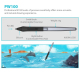 Tablette Graphique 12 pouces Mac OS Windows 5080 LPI 8192 Niveaux pour Dessin Art Stylet Fourni - www.yonis-shop.com