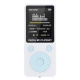 Lecteur MP4 MP3 1.8 Pouce Baladeur Enregistreur FM Radio Écran Enregistrement Micro SD Blanc - www.yonis-shop.com