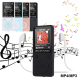 Lecteur MP4 MP3 1.8 Pouce Baladeur Enregistreur FM Radio Écran Enregistrement Micro SD Blanc - www.yonis-shop.com
