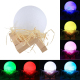 Veilleuse 3D Style Lune 7 Couleurs Lampe Lumière LED Tactile 1 W Charge USB 310 mAh PLA - www.yonis-shop.com
