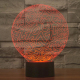 Lampe Créative 3D Numéros 7 Couleurs LED Tactile 0.5W USB Piles AA - www.yonis-shop.com