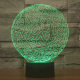 Lampe Créative 3D Numéros 7 Couleurs LED Tactile 0.5W USB Piles AA - www.yonis-shop.com