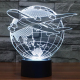 Lampe LED 3D Avion Envolez vous 7 Couleurs Luminaire Illusion 3D Décoration Maison Tactile 0.5W Chambre Salon - www.yonis-sho...
