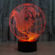 Lampe 3D Globe Amérique 7 Couleurs Ampoule LED Tactile 0.5W USB Chambre Salon Hall Couloir Décoration Intérieur - www.yonis-s...