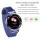 Montre Connectée Femme Smartwatch iOS Android Écran Couleur IPS 1.04 Pouce Bluetooth Étanche Argent - www.yonis-shop.com