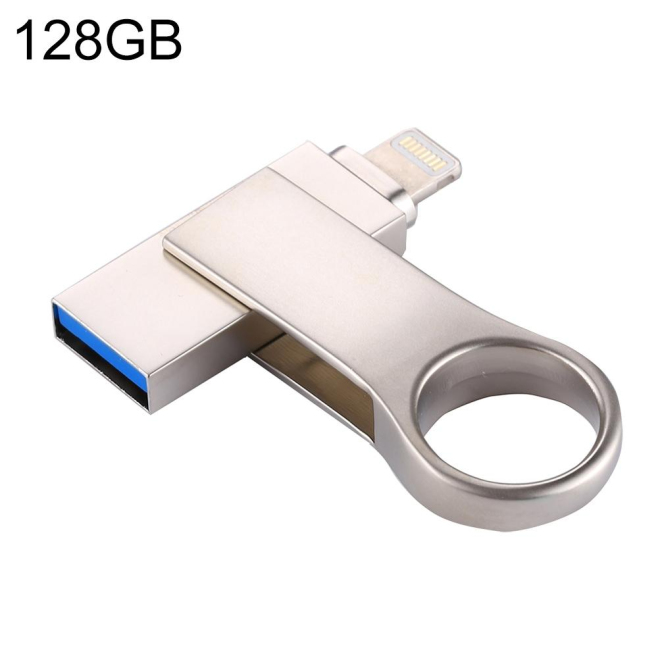 Clé USB iPhone 128 Go U-Disk iPad Lightning iOS - www.yonis-shop.com