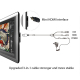 Tablette Graphique Windows Mac OS IPS 15.6 Pouces 5080 LPI Stylo Numérique 14 Touches Barre Tactile - www.yonis-shop.com